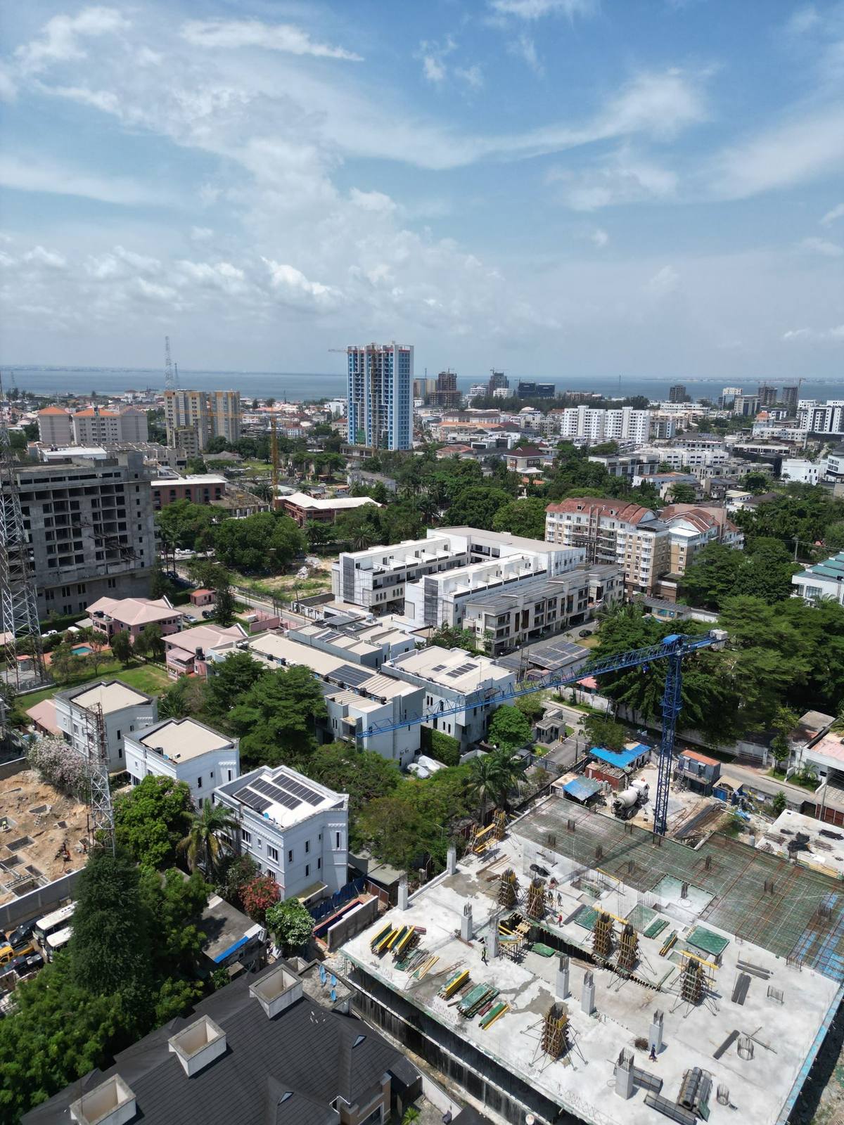 New duplexes under construction